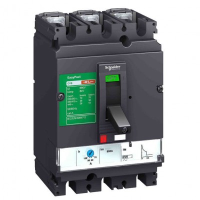 Автоматичний вимикач TM200D Schneider Electric EasyPact CVS250F, 3Р, 200А, 36 кА (LV525332)