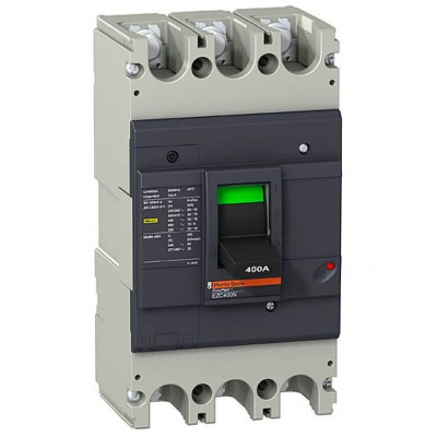 Автоматичний вимикач Schneider Electric EasyPact EZC400N, 3Р, 350А, 36 кА (EZC400N3350N)