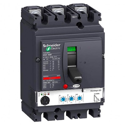 Автоматичний вимикач Schneider Electric Compact NSX100F Micrologic 2.2, 3Р, 40А, 36 кА (LV429772)