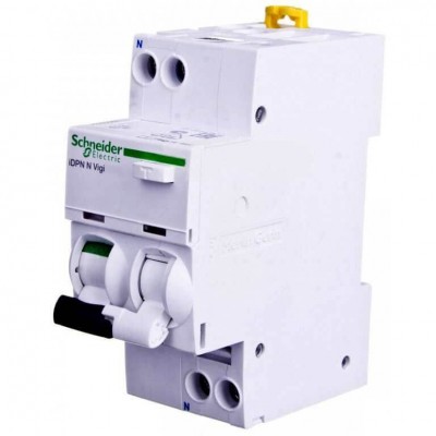 Дифференциальный автоматический выключатель Schneider Electric iDPN N Vigi, 32А, 1P+N, 300мА, 6kA, C, тип A (A9D42632)