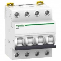 ⚡Автоматический выключатель Schneider Electric Acti9 iK60N, 25А, 4P, C, 6кА (A9K24425)