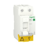 Диференційний вимикач навантаження RESI9 Schneider Electric 40 A, 30 мA, 2P, тип А Диференційний вимикач навантаження RESI9 Schneider Electric 40 A, 30 мA, 2P, тип А