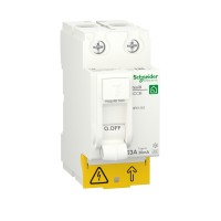 Диференційний вимикач навантаження RESI9 Schneider Electric 63 A, 30 мA, 2P, тип А Диференційний вимикач навантаження RESI9 Schneider Electric 63 A, 30 мA, 2P, тип А