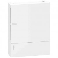 ⚡Щит навесной Mini Pragma белые двери, 2 ряда, 24 модуля, Schneider Electric, Италия (MIP12212)