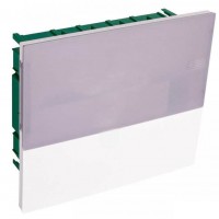 ⚡Щит встраиваемый Mini Pragma прозрачные двери, 1 ряд, 12 модулей, Schneider Electric, Италия (MIP22112T)
