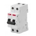 Автоматичний вимикач ABB 6A 2 полюси C BMS412C06 (2CDS642041R0064)
