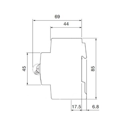 Автоматичний вимикач ABB SH203-С25 (2CDS213001R0254)