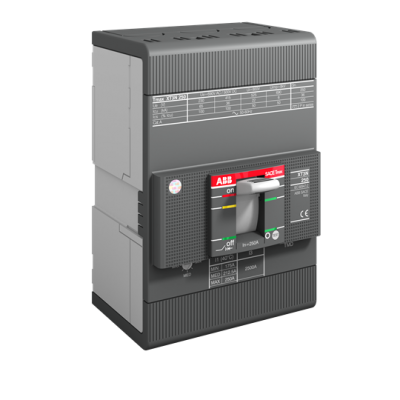 Автоматический выключатель ABB Tmax XT3N 250 TMD 250-2500 3p FF (1SDA068059R1)