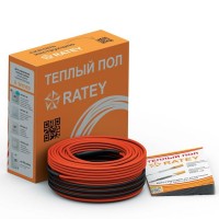 ⚡Нагревательный двужильний кабель Ratey RD2, 2.2-2.7м², 400Вт, 22м.п., 18 Вт/м.п. (Ratey-RD2-22)