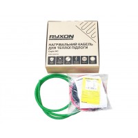 ⚡Нагревательный кабель двужильный Ryxon 6-7.5м², 1200Вт, 60м.п., 20Вт\м.п., TEFLON® (HC-20-60)