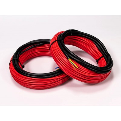 ⚡ Тонкий нагрівальний кабель двожильний Ryxon 300 Вт., 15 м. (HC-20-15)