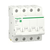 ⚡Автоматический выключатель Resi9 Schneider Electric 32А, 4P, С, 6кА (R9F12432)