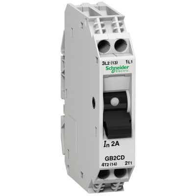 Автоматичний вимикач для захисного двигуна Schneider Electric TeSys 1P+N 10А-id-138А (GB2CD16)