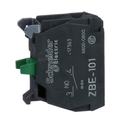 Блок-контактор для винтового крепления Schneider Electric 1NO (ZBE101)