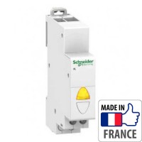 Световой индикатор на DIN-рейку Schneider Electric Acti 9 iIL, простой индикатор, желтый, 110-230В пер. тока