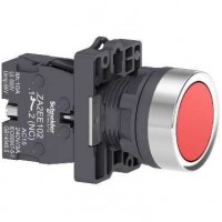 XA2EA42 Кнопка XA2 пружинная поворотная, красная, 1НЗ