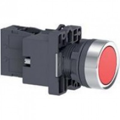 XA2EW34Q2 Кнопка з підсвічуванням, LED, 380В, червона, 1НЗ