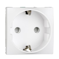 Розетка 2P + E со шторкой бедая Altira (ALB44287)