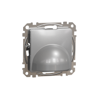 ⚡Розетка для ввода кабеля алюминий Sedna Design Schneider Electric (SDD113903)