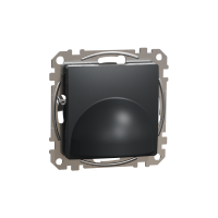 ⚡Розетка для ввода кабеля черная Sedna Design Schneider Electric (SDD114903)