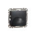 Розетка для ввода кабеля черная Sedna Design Schneider Electric (SDD114903)