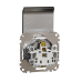 Розетка з заземленням, шторками та кришкою матовий алюміній Sedna Design & Elements (SDD170024)