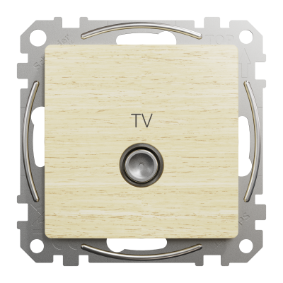 TV-розетка береза Sedna Design & Elements Schneider Electric (SDD180471)