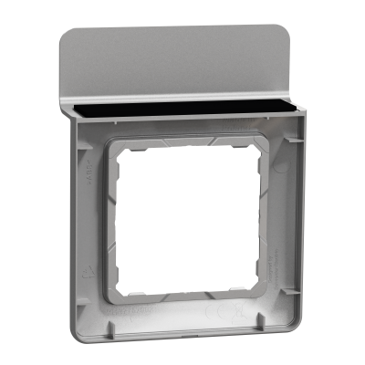 Рамка с подставкой для мобильного алюминий Sedna Design Schneider Electric (SDD313809)