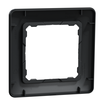Рамка одинарна чорна Sedna Design Schneider Electric (SDD314801)