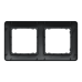 Рамка 2-х постовая черная Sedna Design Schneider Electric (SDD314802)