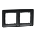 Рамка 2-х постова чорна Sedna Design Schneider Electric (SDD314802)