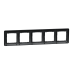 Рамка 5-ти постова чорна Sedna Design Schneider Electric (SDD314805)