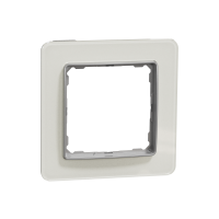 ⚡Рамка одинарна біле скло Sedna Elements (SDD360801)
