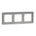 Рамка 3-х постова біле скло Sedna Elements Schneider Electric (SDD360803)