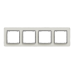 Рамка 4-х постовая белое стекло Sedna Elements Schneider Electric (SDD360804)