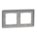 Рамка 2-х постовая матовое стекло Sedna Elements Schneider Electric (SDD362802)
