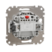 Одноклавішний вимикач білий Sedna Design Schneider Electric (SDD111101)