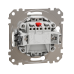 Двоклавішний вимикач білий Sedna Design Schneider Electric (SDD111105)
