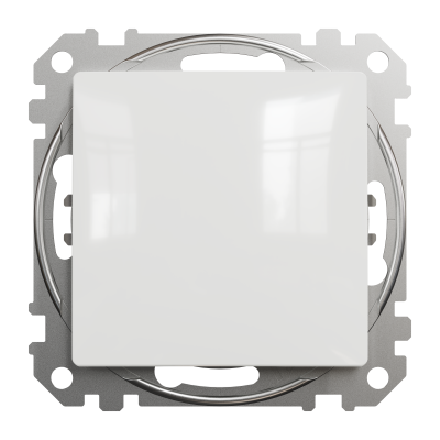 Одноклавішний перемикач білий Sedna Design & Element (SDD111106)