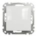Переключатель одноклавишный белый Sedna Design & Element (SDD111106)