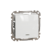 Одноклавішний перемикач з підсвіткою білий Sedna Design & Element (SDD111106L)