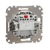 Одноклавішний вимикач бежевий Sedna Design&Elements (SDD112101)