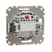 Одноклавішний вимикач алюміній Sedna Design&Elements (SDD113101)