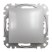 Одноклавишный выключатель алюминий Sedna Design&Elements (SDD113101)