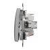 Проміжний вимикач алюміній Sedna Design&Elements (SDD113107)