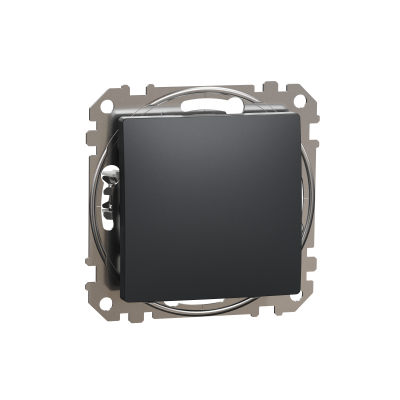 Промежуточный выключатель черный Sedna Design&Elements (SDD114107)