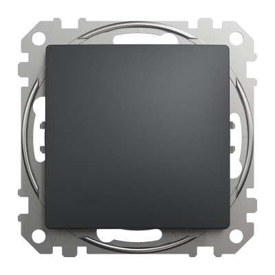 Проміжний вимикач чорний Sedna Design&Elements (SDD114107)