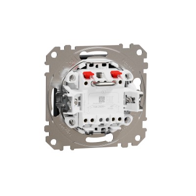 Кнопочный выключатель для жалюзи с электронной блокировкой черный Sedna Design & Element (SDD114114)