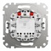 Кнопочный выключатель для жалюзи с электронной блокировкой матовый алюминий Sedna Design & Element (SDD170114)