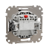 Двоклавішний вимикач венге Sedna Design Schneider Electric (SDD181105)